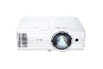 ACER S1286H short throw DLP projector XGA 1024x768 3500ANSI 2800 Eco 20000:1 32dB 24dB Eco HDMI MHL D-Sub Composite Audio