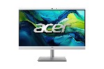 Acer Aspire C24-195ES, 23.8" FHD(1920x1080) non touch, Intel Core Ultra 7 155U (up to 4.80GHz, 12MB), 1*16GB DDR5, 1024GB PCI-e SSD + M.2 free slot, no DVD, Intel Graphics, Kbd & Mouse Wireless, RJ-45, WiFi AX & BT, Height Adj., No OS, 2Y Warranty