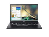 Acer Aspire 7 Performance, A715-76G-531Q,  i5-12450H (up to 4.4GHz, 12MB), 15.6" FHD IPS, 8GB DDR4 3200 (1 slot), 512GB NVMe SSD, RTX 3050 4GB GDDR6, Wi-Fi AX+BT5.2, FP, HD Cam + Mic, KB Backlight, No OS, Black