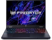 Acer Predator PH16-72-98FN, Intel Core i9-14900HX (up to 5.80GHz, 36MB), 16"WQXGA (2560x1600) IPS 240Hz, 16GB DDR5 5600MHz, 1024GB PCIe NVMe SED SSD, RTX 4080 12GB GDDR6, Killer Wi-Fi 6AX 1650i, BT, MicroSD reader, Backlit KB, Win 11 Home, Black