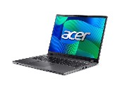 Acer Travelmate P2 TMP216-51-G2-TCO-586N, Intel Core i5 1334U(3.4GHz up to 4.6Ghz, 12MB), 16'' WUXGA (1920 x1200)IPS, 1*16GB DDR5 5200MHz(1 slot free), 512GB PCIe SSD, HDD upgrade kit, TPM 2.0, MicroSD, FPR, WiFi 6E, BT 5.3, KB, Win 11 PRO, Steel Gray